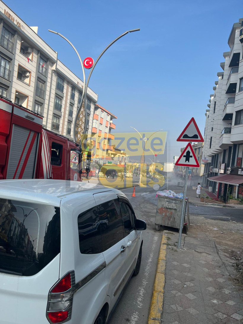 Korku dolu anlar: Darıca'da doğalgaz patlaması!