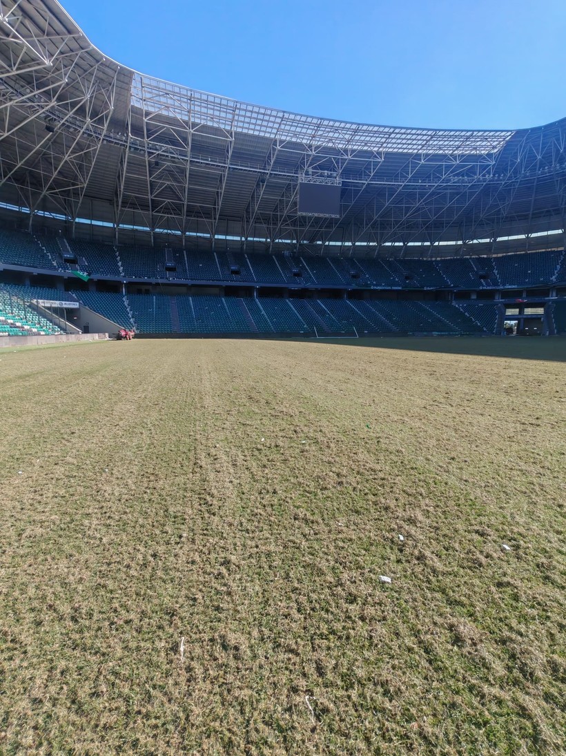 Kocaeli Stadı’nda zemin çalışmaları başladı