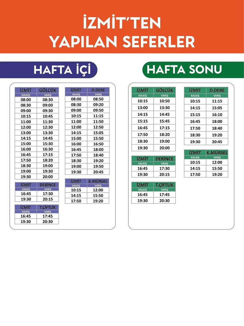 Vapurla İzmit-Gölcük arası 30 dakika ve yarı fiyatına