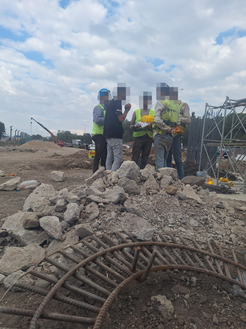 Vatandaş fotoğraflayıp, ihbar etti... Başiskele’deki kavşak inşaatında suçüstü!