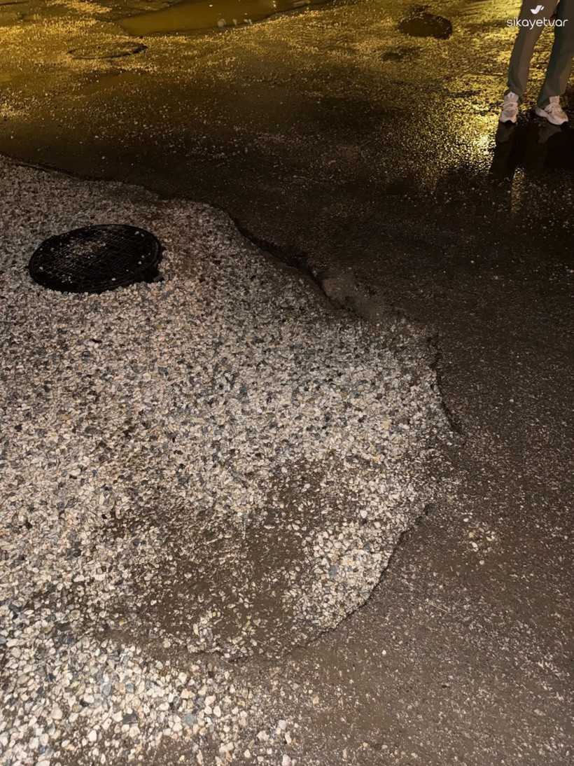 Kocaeli’deki caddede sürücü ve hamile eşi kabusu yaşadı!