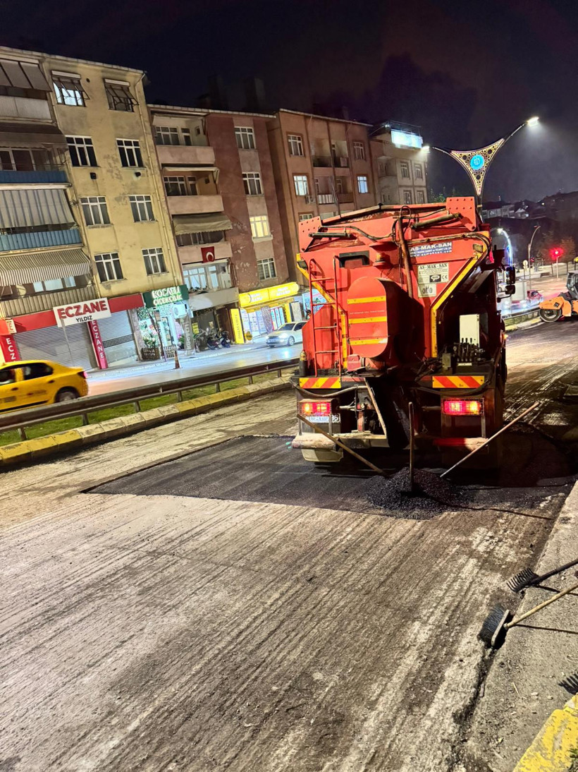 Büyükşehir’den Santral Yokuşu’na zorunlu müdahale