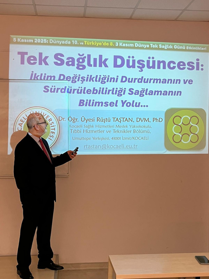 KOÜ’lü Doktor iklim değişikliğini “KİRAZ” ile özetledi!