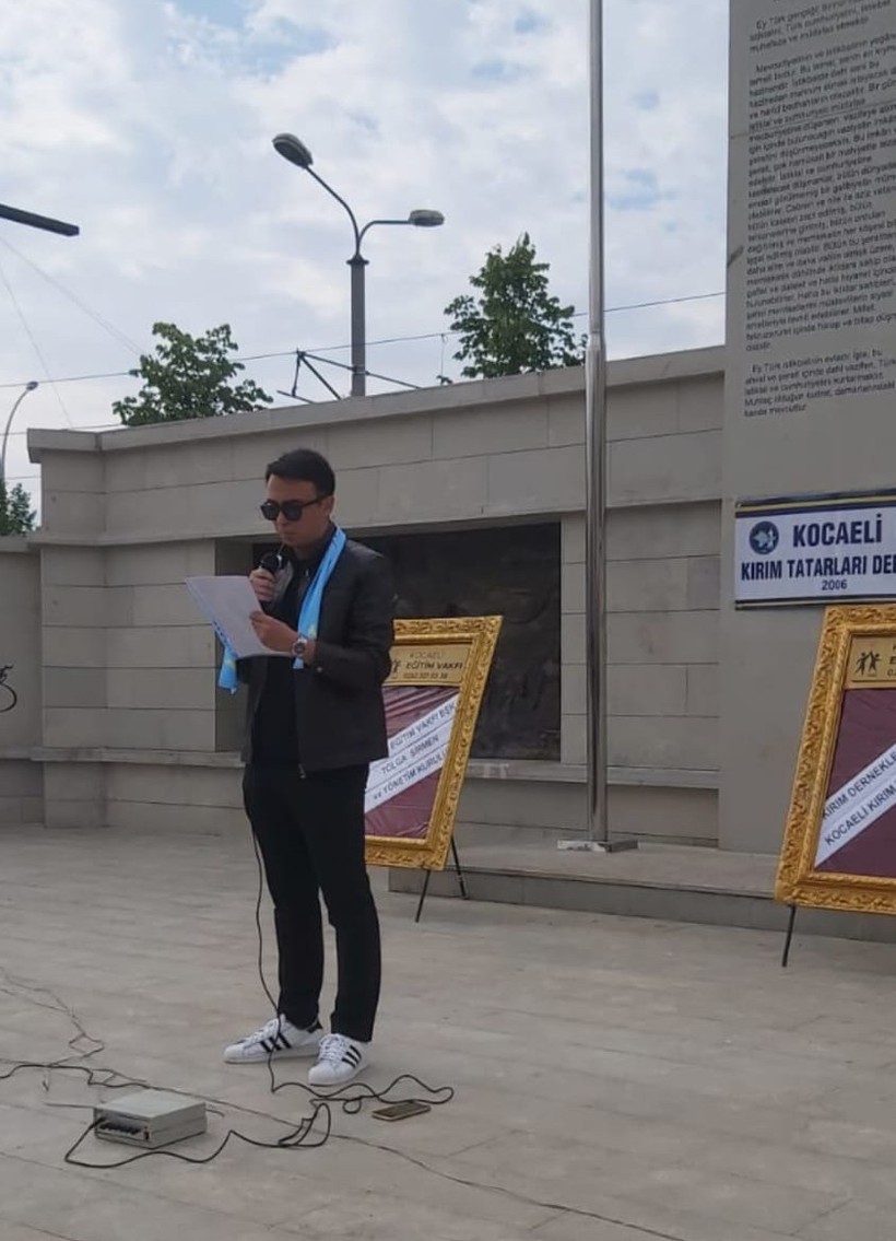 Kırım Tatarlarından “sürgün ve soykırımı” anması
