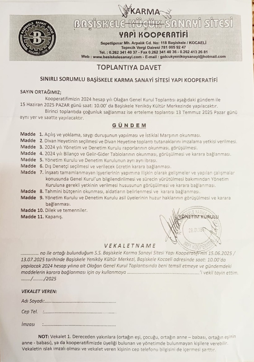 Başiskele Sanayi Sitesinde gerginlik yine hat safhada