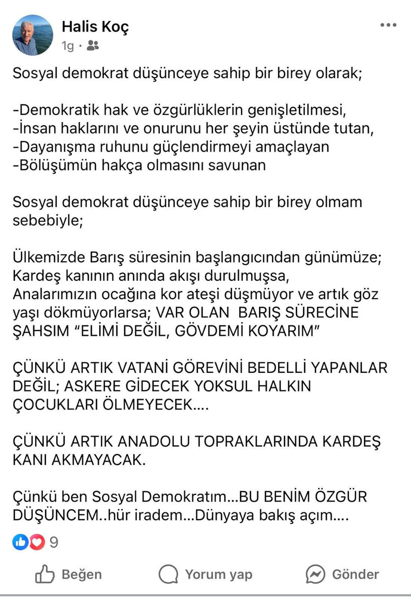 Erdem Arcan’ın ekibinden bir isim daha “Kemalci” çıktı!
