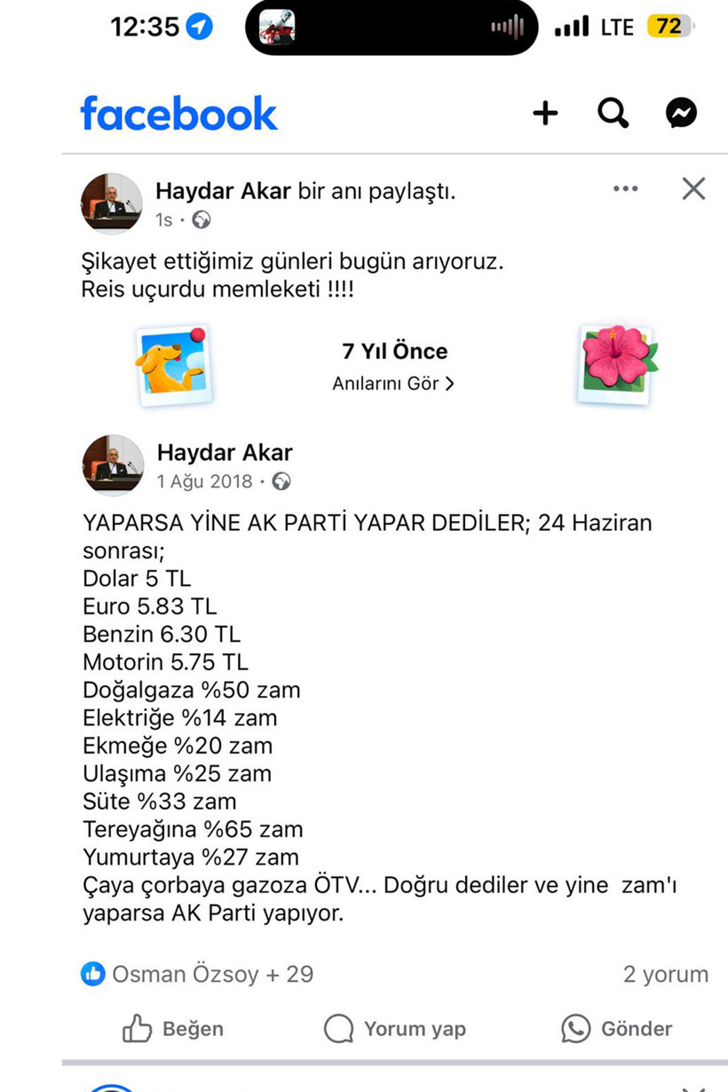 Haydar Akar’dan 2018 isyanı