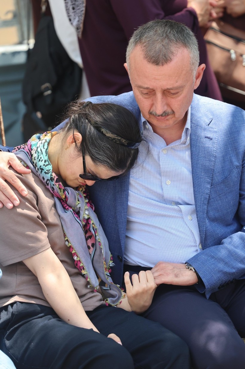 Acı günde anlamlı ziyaret: Büyükakın Gülşah’ı yalnız bırakmadı