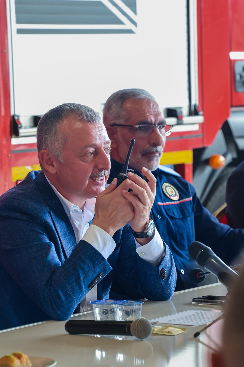 Kocaeli İtfaiyesi’ne Büyükakın’dan övgüler