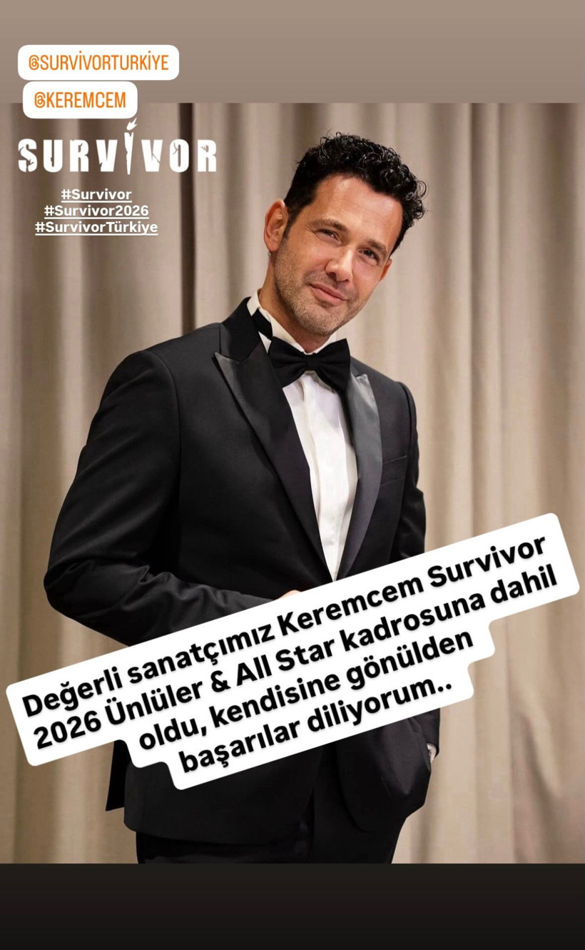 Survivor 2026 kadrosunda ikinci isim belli oldu!