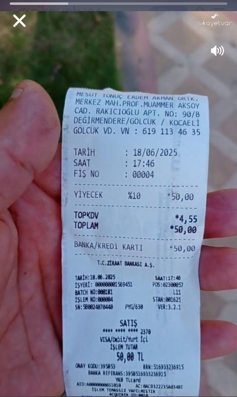 Packet Burger’de tuvalete girmek 50 TL!