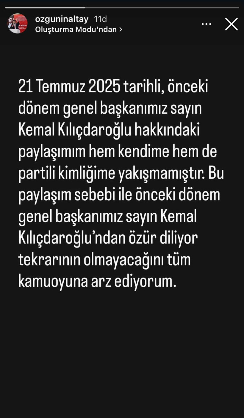 Aylar sonra gecikmeli özür! Kılıçdaroğlu’na hakaret eden isim yönetime mi giriyor?