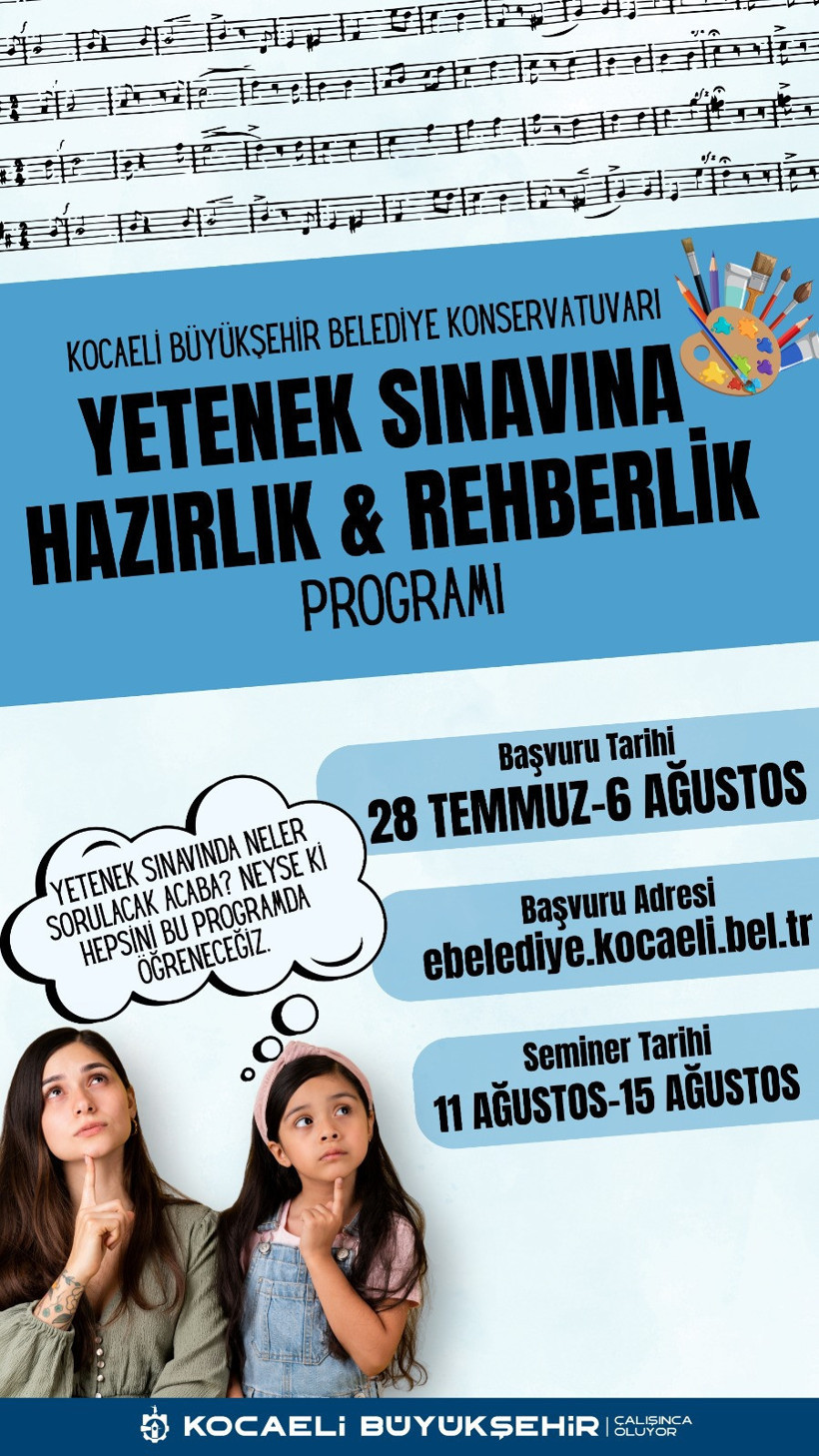 Kocaeli’de Yetenek Sınavları öncesinde rehberlik programı