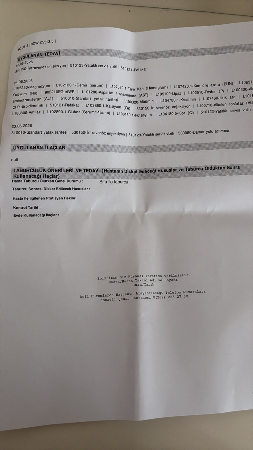 Kocaeli'de skandal iddia: Üzerinden araç geçen çocuğu taburcu ettiler: İç kanaması varmış
