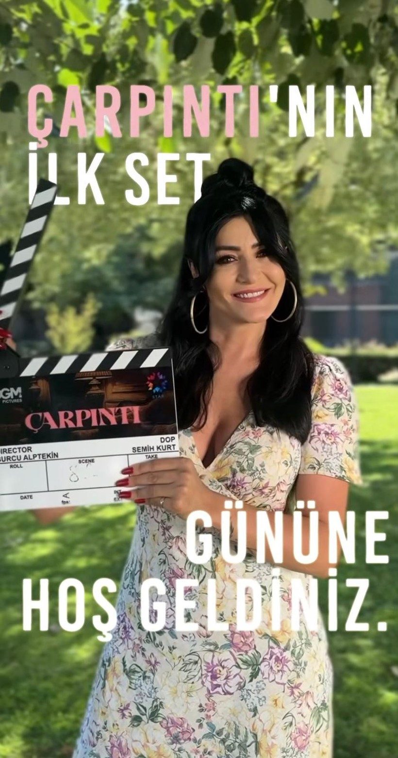İşte 'Çarpıntı' dizi setinden ilk kareler