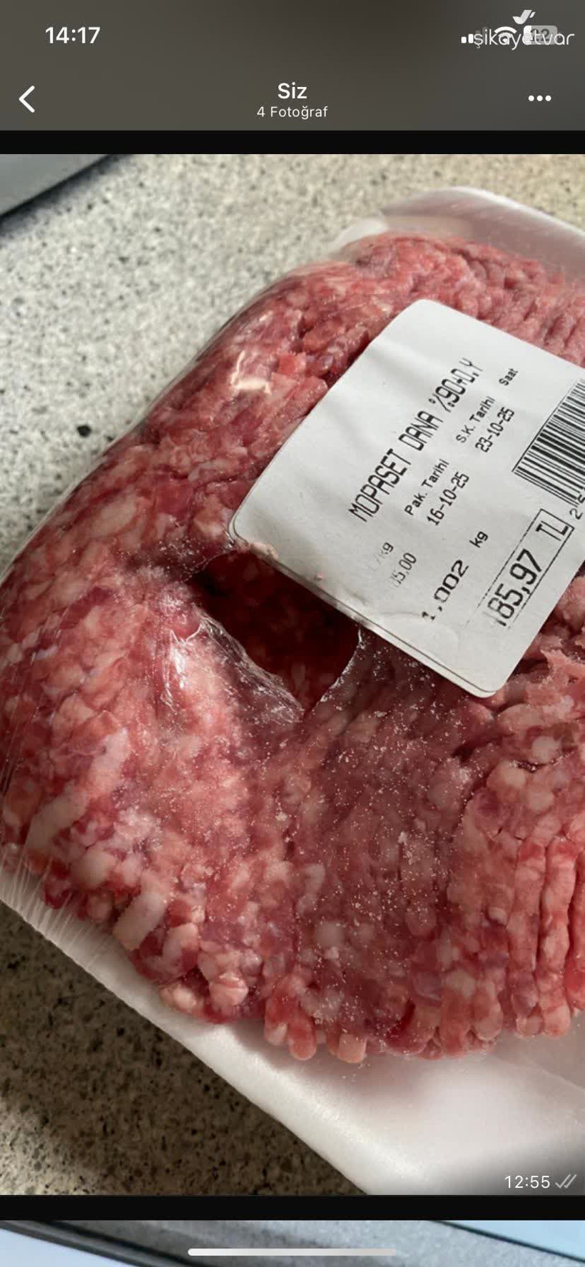 Kocaeli’deki marketten gelen ürünler görenleri şok etti!