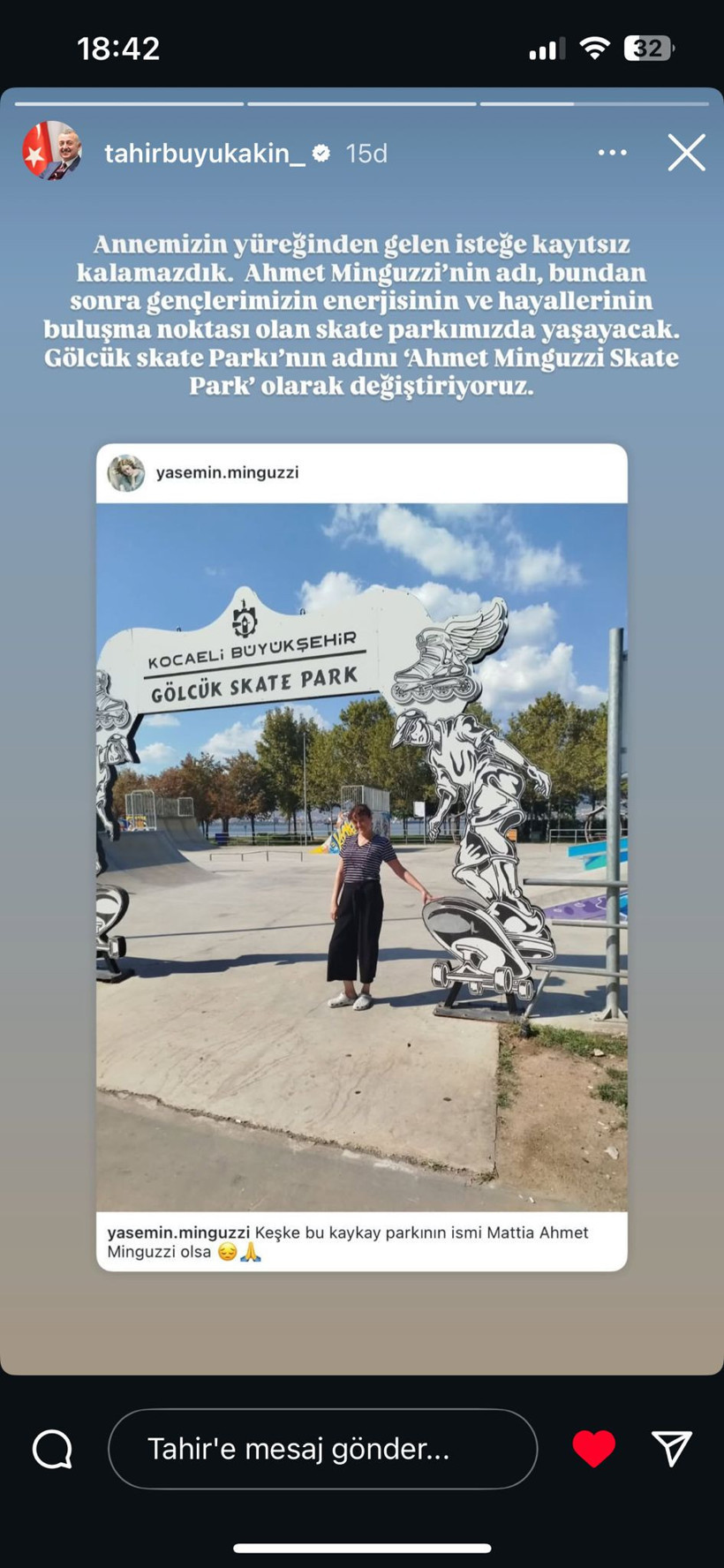 Ahmet Minguzzi’nin ismi Kocaeli’de yaşayacak
