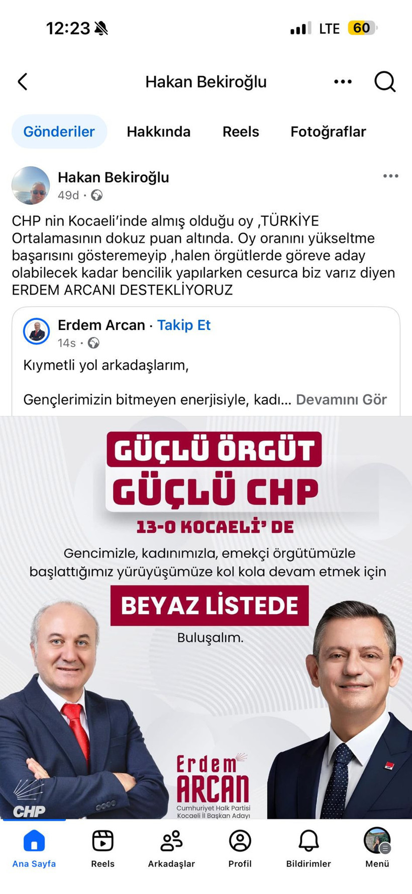 Haydar Akar’a en yakın isimden Hürriyet’in adayına destek