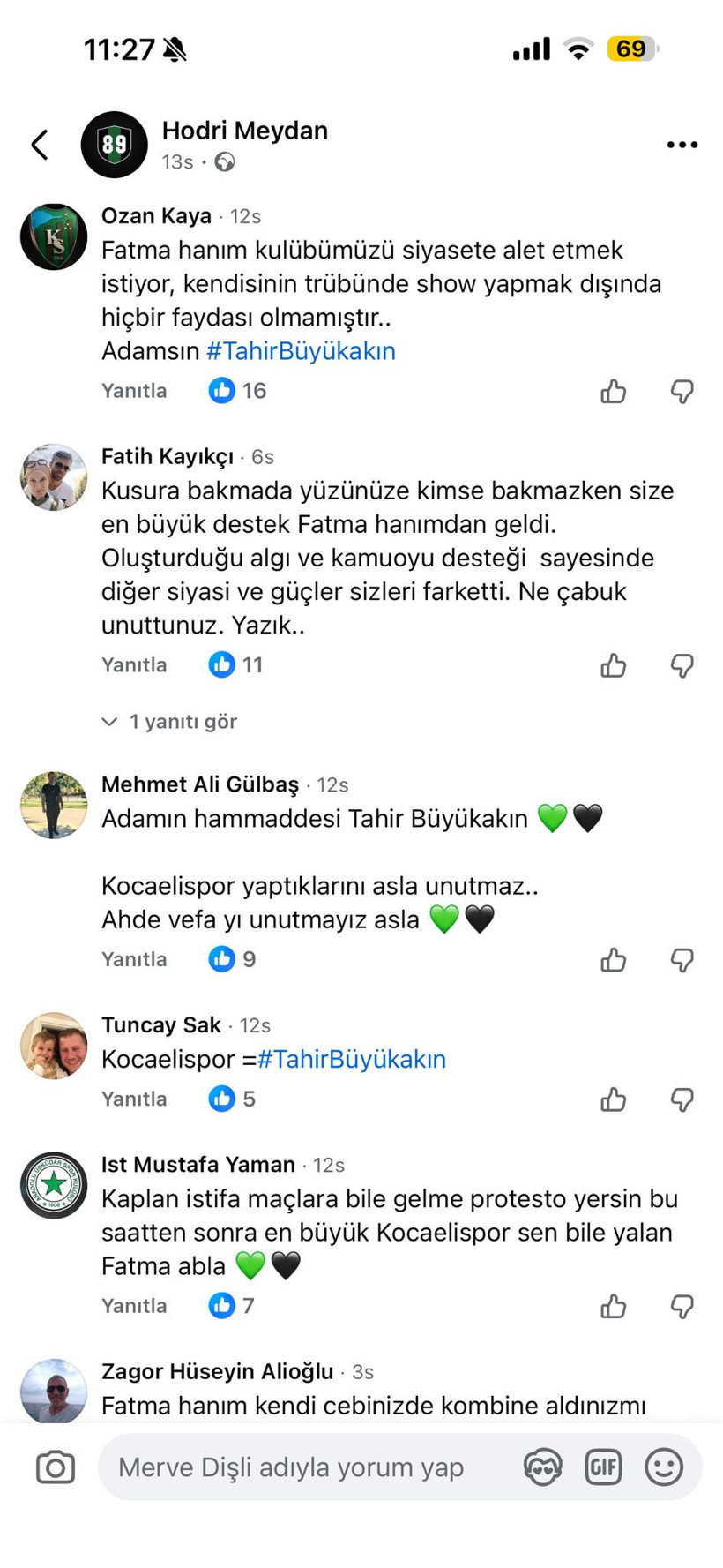 Kocaelisporlulardan Hürriyet’e tepki: Maçlara bile gelme!