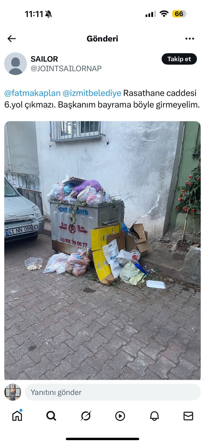 Bayrama böyle girdiler “Oy verdiğime pişman ediyorsunuz”