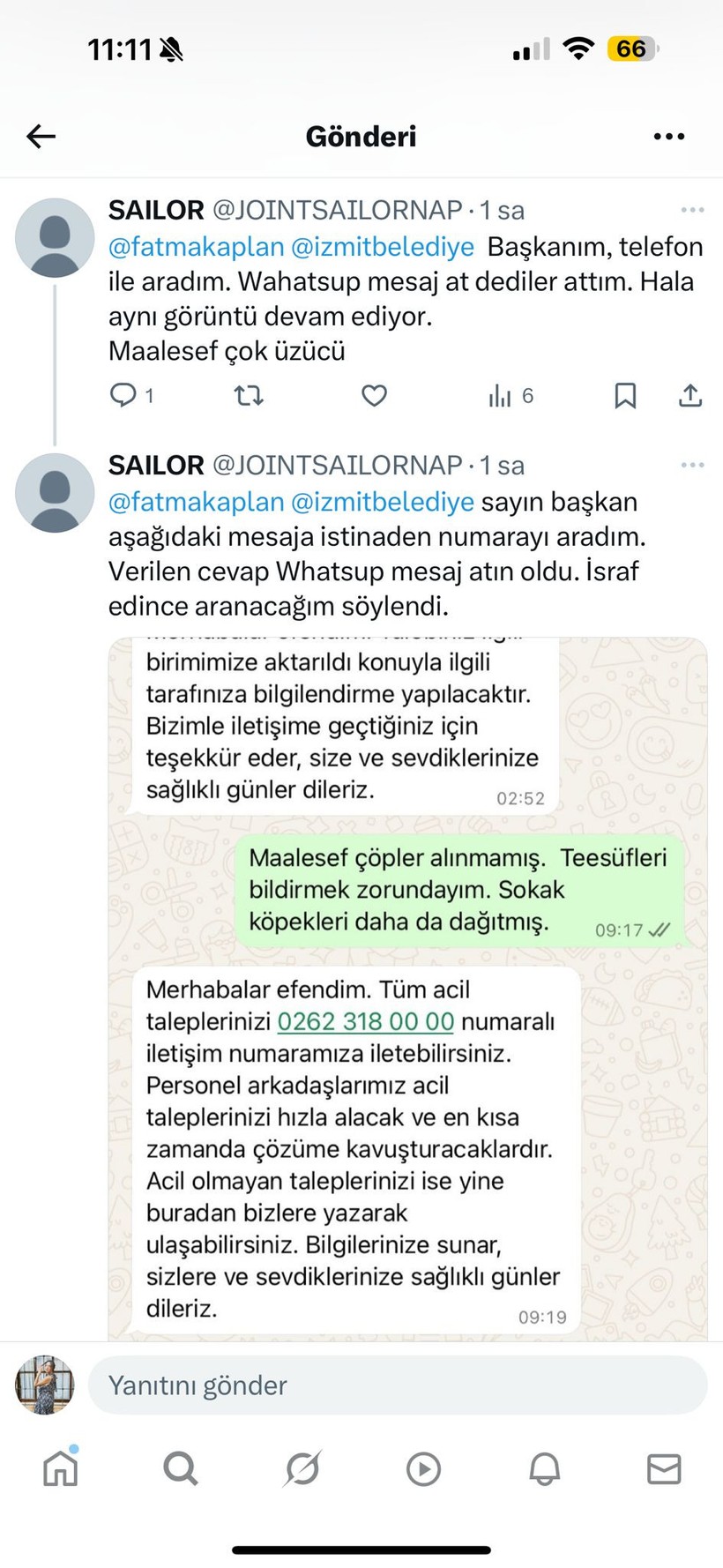 Bayrama böyle girdiler “Oy verdiğime pişman ediyorsunuz”