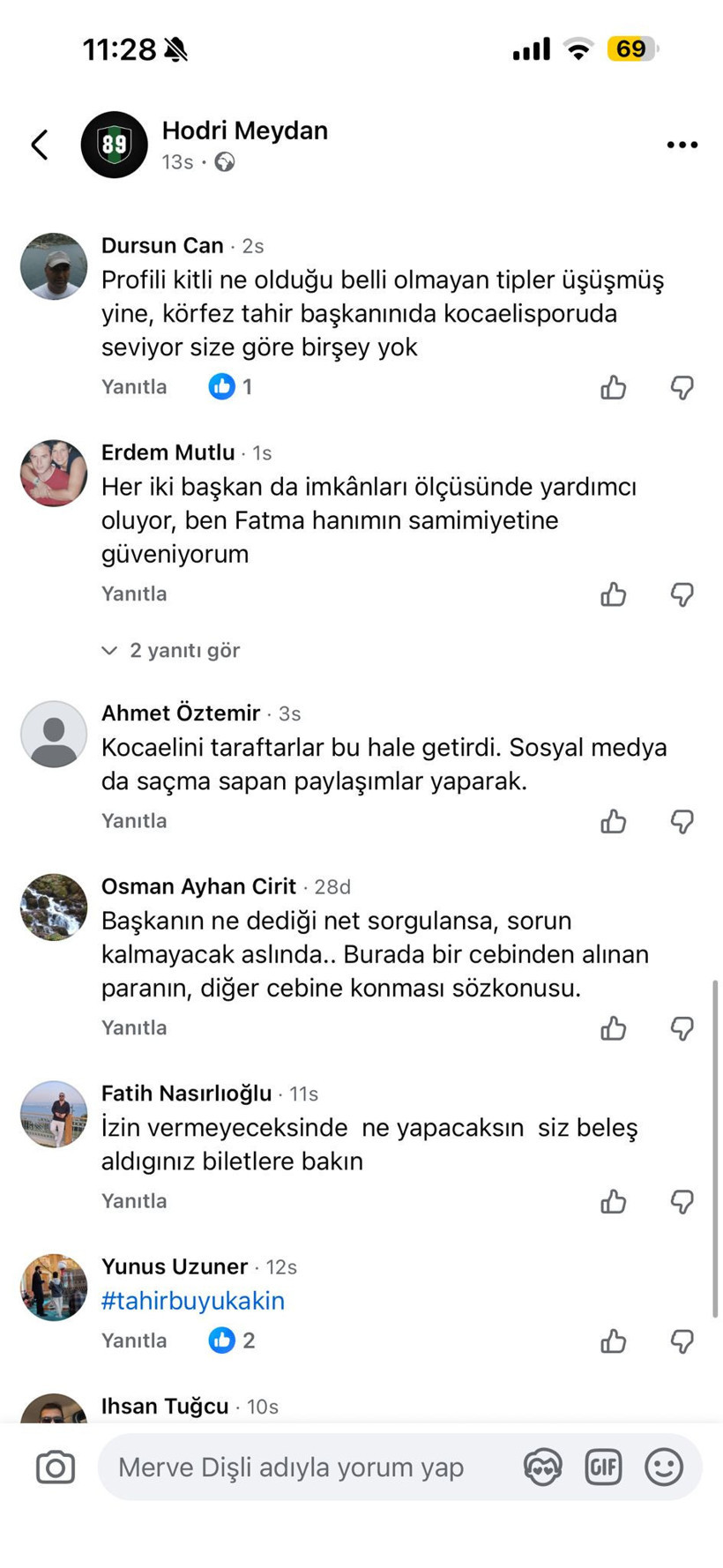 Kocaelisporlulardan Hürriyet’e tepki: Maçlara bile gelme!