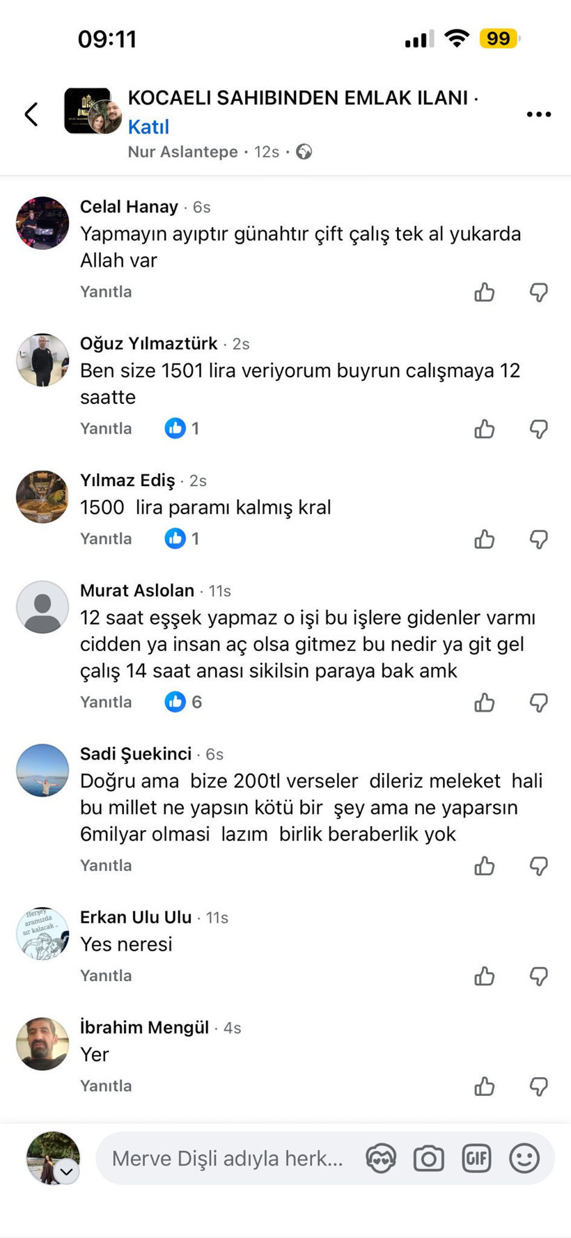 Kocaeli’de 12 saatlik işe verilen yevmiyeye tepki yağmuru! “Suriyeliler bile gelmez”