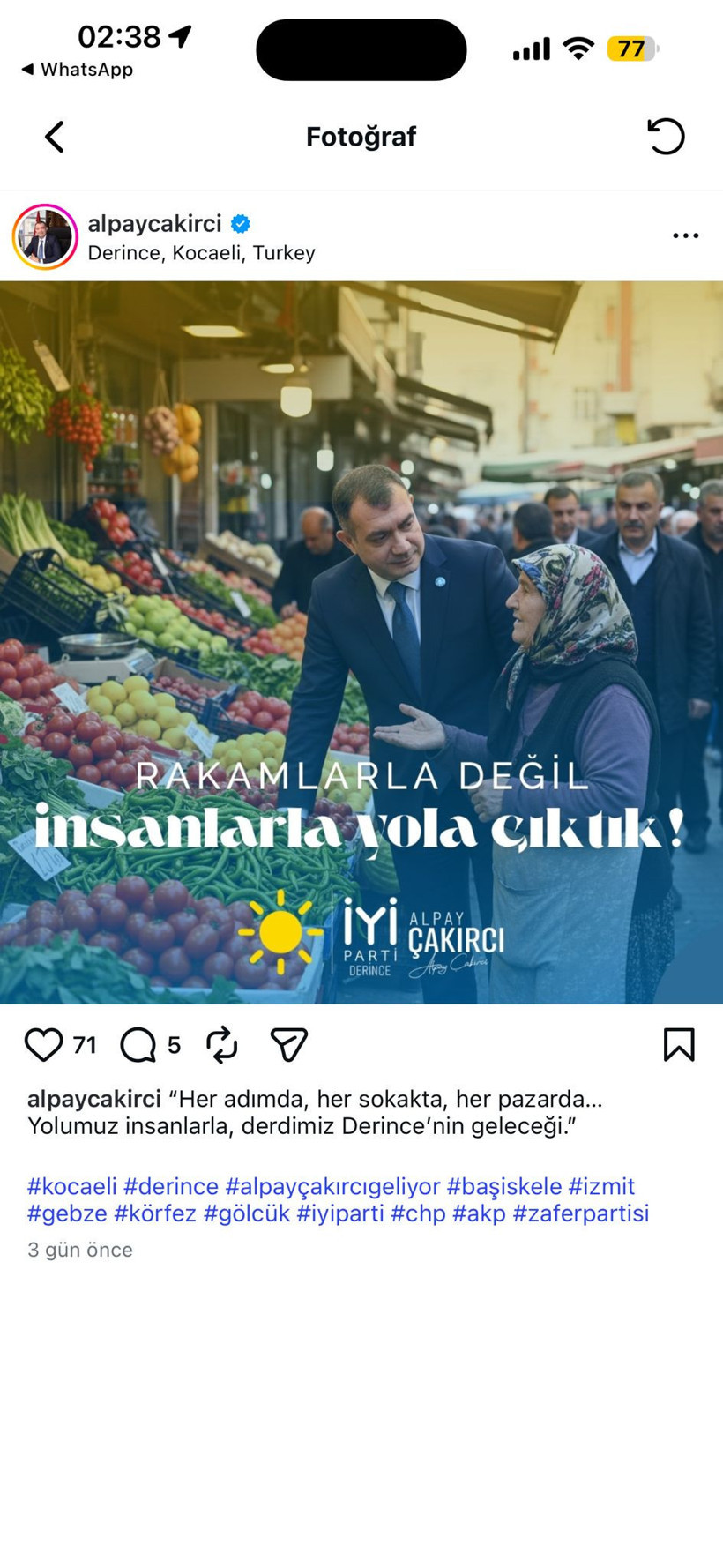İYİ Partili isimden tartışma yaratan fotoğraflar