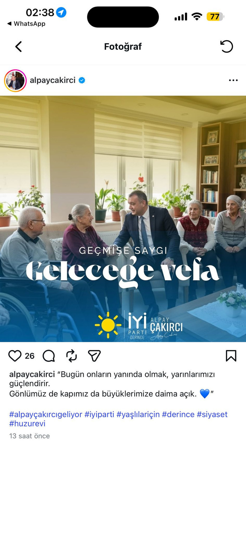 İYİ Partili isimden tartışma yaratan fotoğraflar