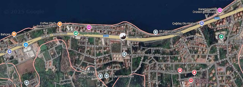 Karamürsel sahilindeki yasak, krize yol açtı! Vatandaşlar evlerine ulaşamıyor
