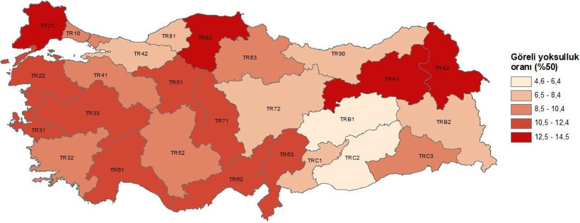İşte T&uuml;rkiye'nin en zengin ve yoksul illeri. Bakın Kocaeli ne durumda...