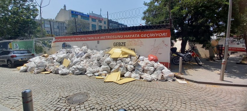 Gebze’deki o kirli görüntü sona erdi