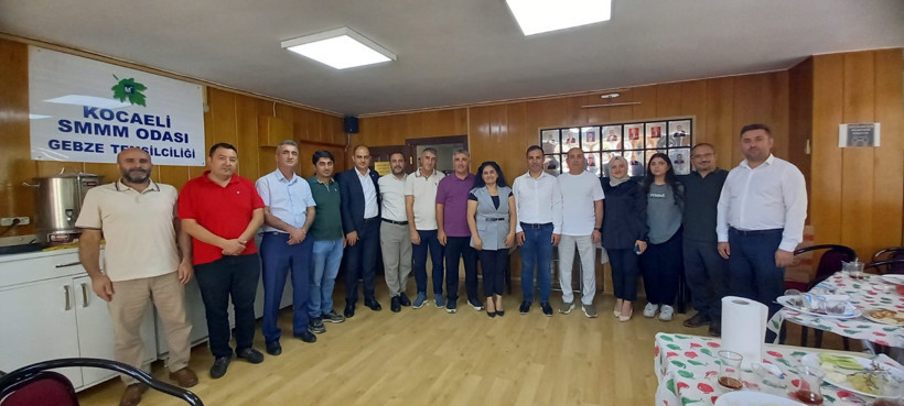 Kocaeli SMMMO Gebze’de yönetim değişti