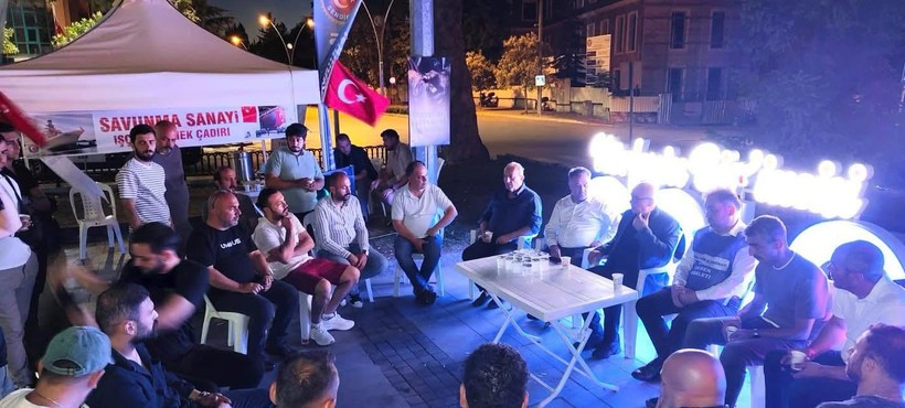 Gölcük Tersanesi işçilerine genel başkan desteği