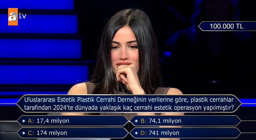 2024’teki estetik operasyon sayısı yarışmacıyı şaşırttı