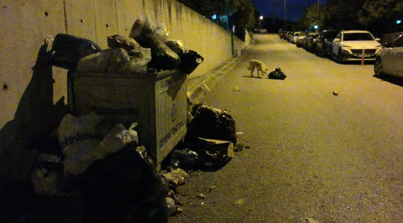 Bağçeşme'de rezil görüntü! Böyle dağıttılar