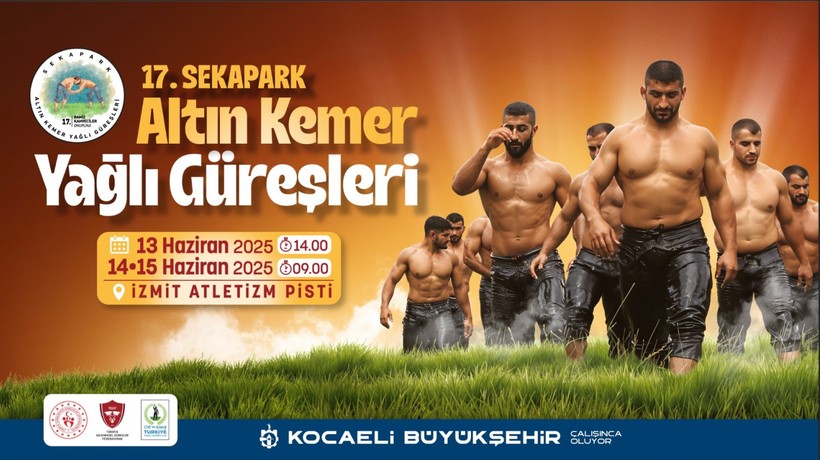 Pehlivanlar Kocaeli'de altın kemer için yarışacak