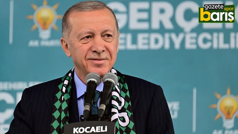Cumhurbaşkanı’ndan Kocaelispor’a kutlama!