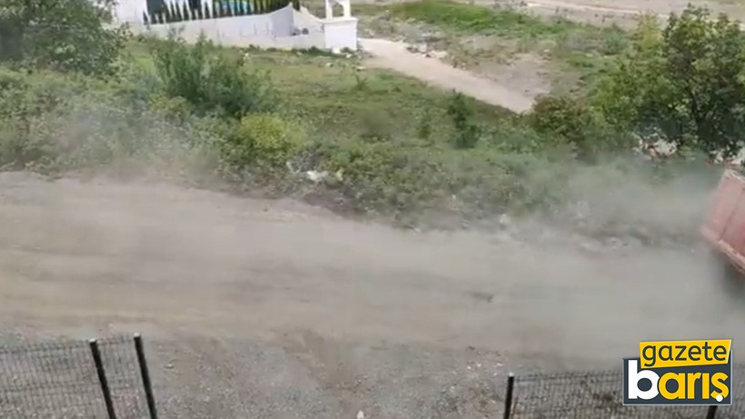 Başiskele’deki bu yol astım hastalarını perişan etti!
