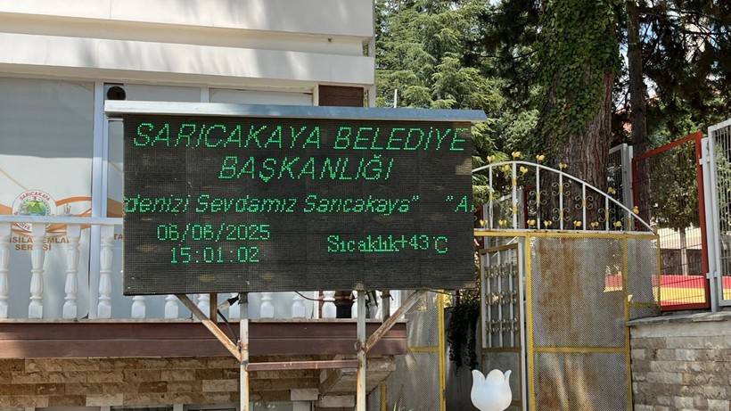 Türkiye’nin en sıcak yerinde termometre bakın kaçı gösterdi