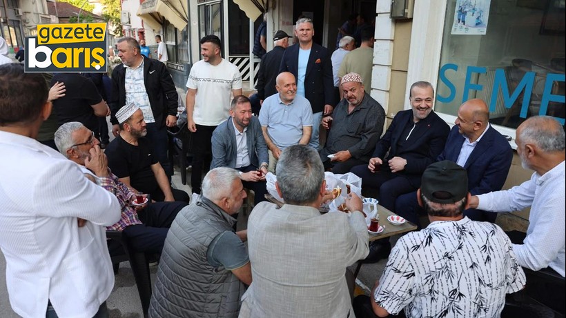 Talus ve Fikri Işık Bahçeciklilerle namaz kıldı