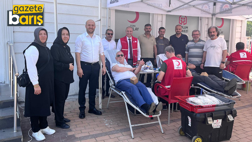 MHP'liler kan bağışında bulundu