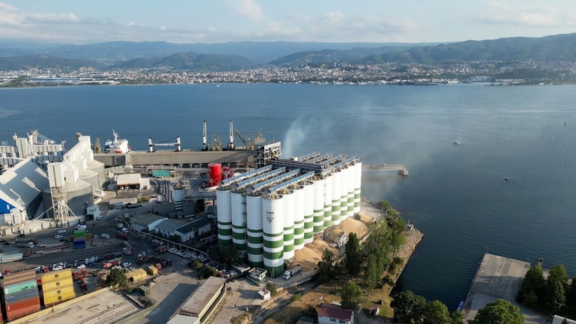Kocaeli'deki silo patlaması ilişkin şok yeni görüntü ortaya çıktı!