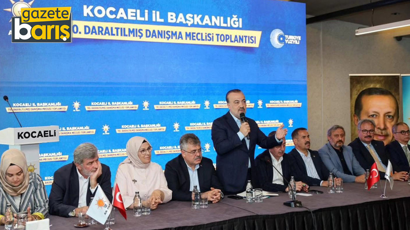 AKP Kocaeli çekirdek kadroyla meclis yaptı