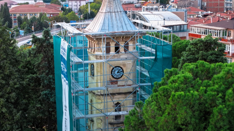 İzmit Saat Kulesi restorasyonla yeniden hayat buluyor