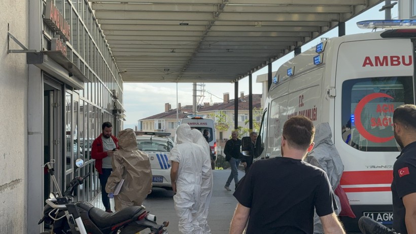 Kocaeli'de kimyasal temas paniği: 4 işçi hastaneye kaldırıldı!