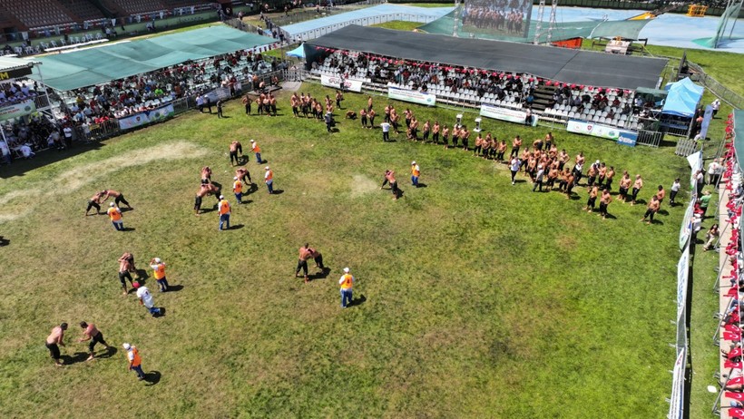 Pehlivanlar Kocaeli'de altın kemer için yarışacak