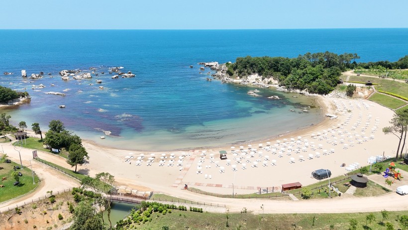 Kocaeli’deki bu plaj kadınların gözdesi