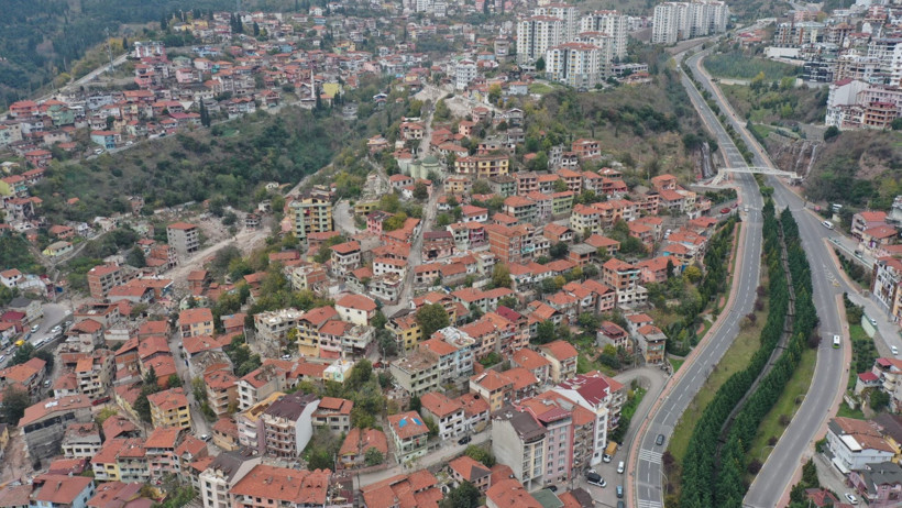 Cedit’te değişim: 3 yılda yaşanan değişim havadan görüntülendi