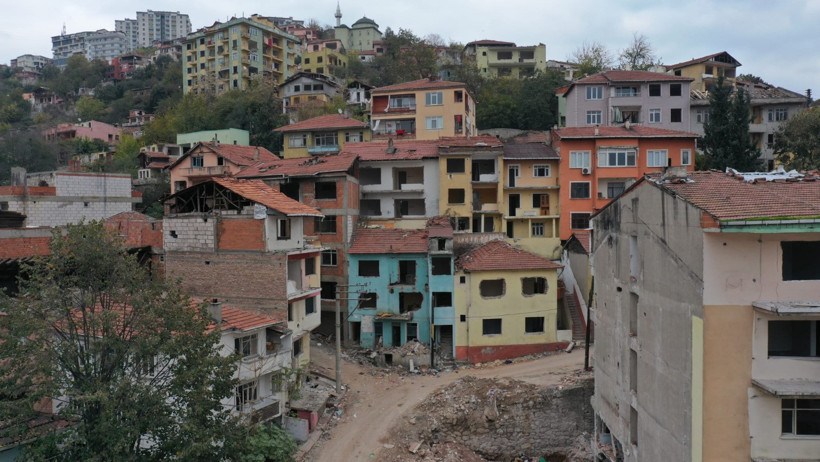 Cedit’te değişim: 3 yılda yaşanan değişim havadan görüntülendi
